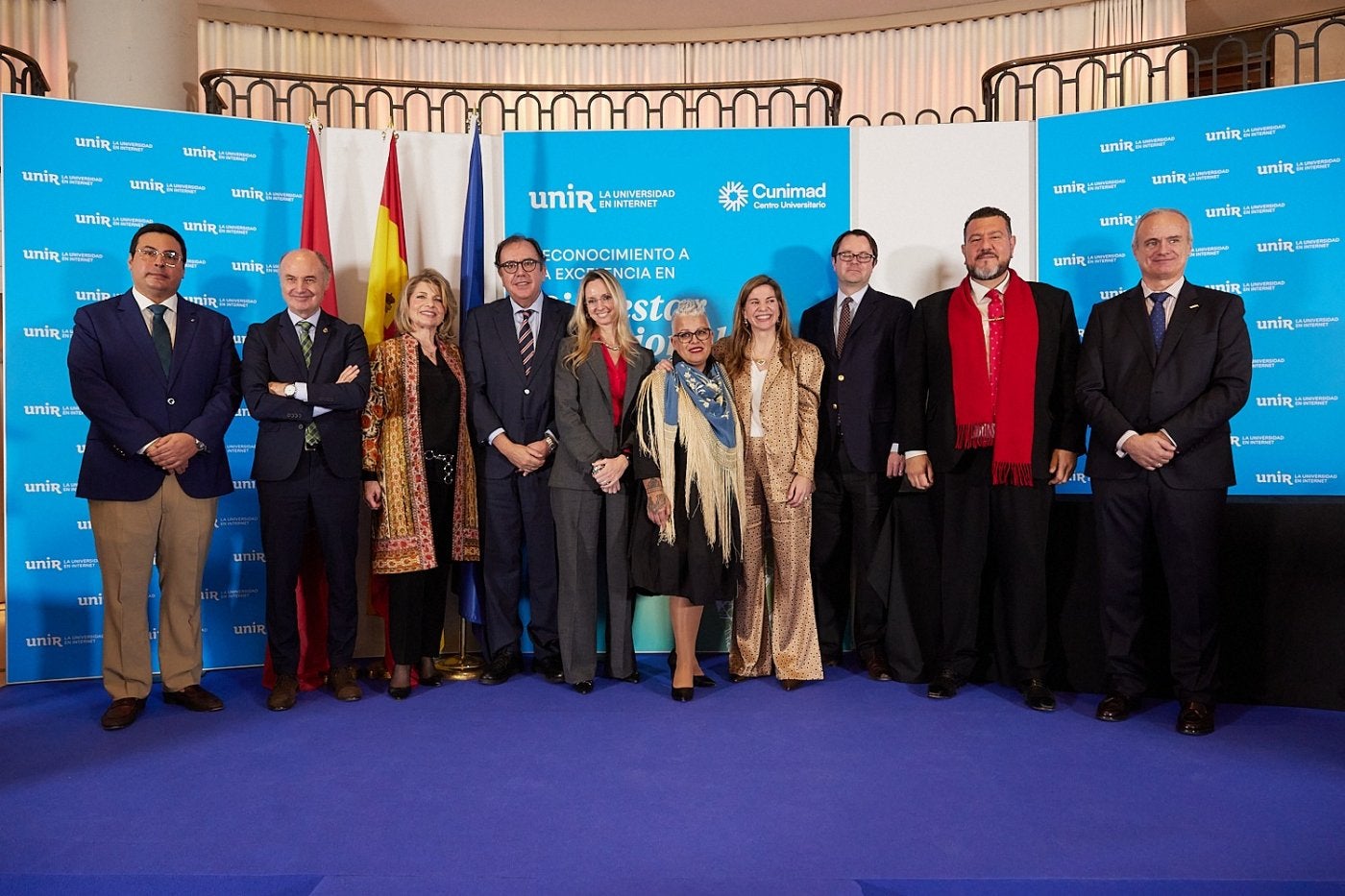 UNIR reconoce la labor de seis expertos en bienestar emocional y salud mental