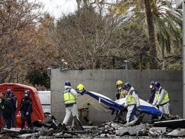 Por qué un incendio «normal» destruyó dos edificios: los expertos riojanos ya están en Valencia