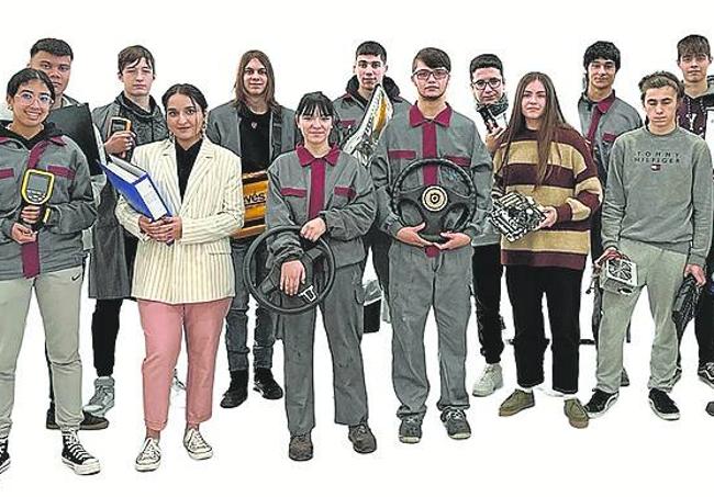 Alumnos de diferentes ramas de Formación Profesional.