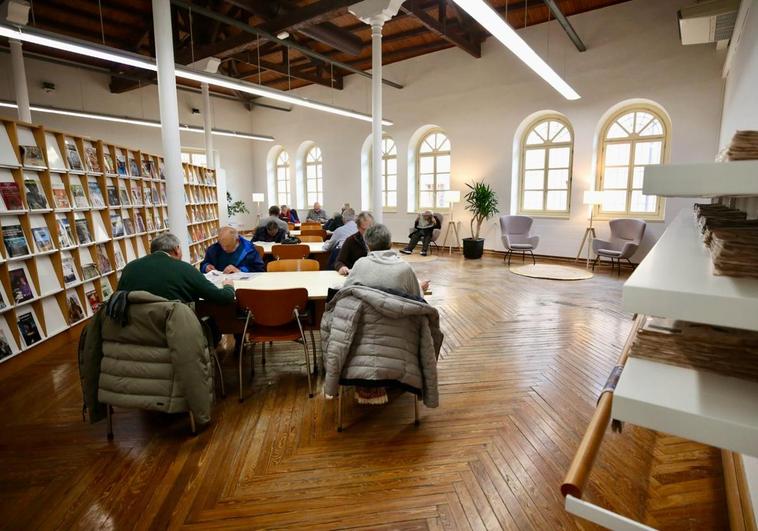 Sala de lectura de la Biblioteca de La Rioja