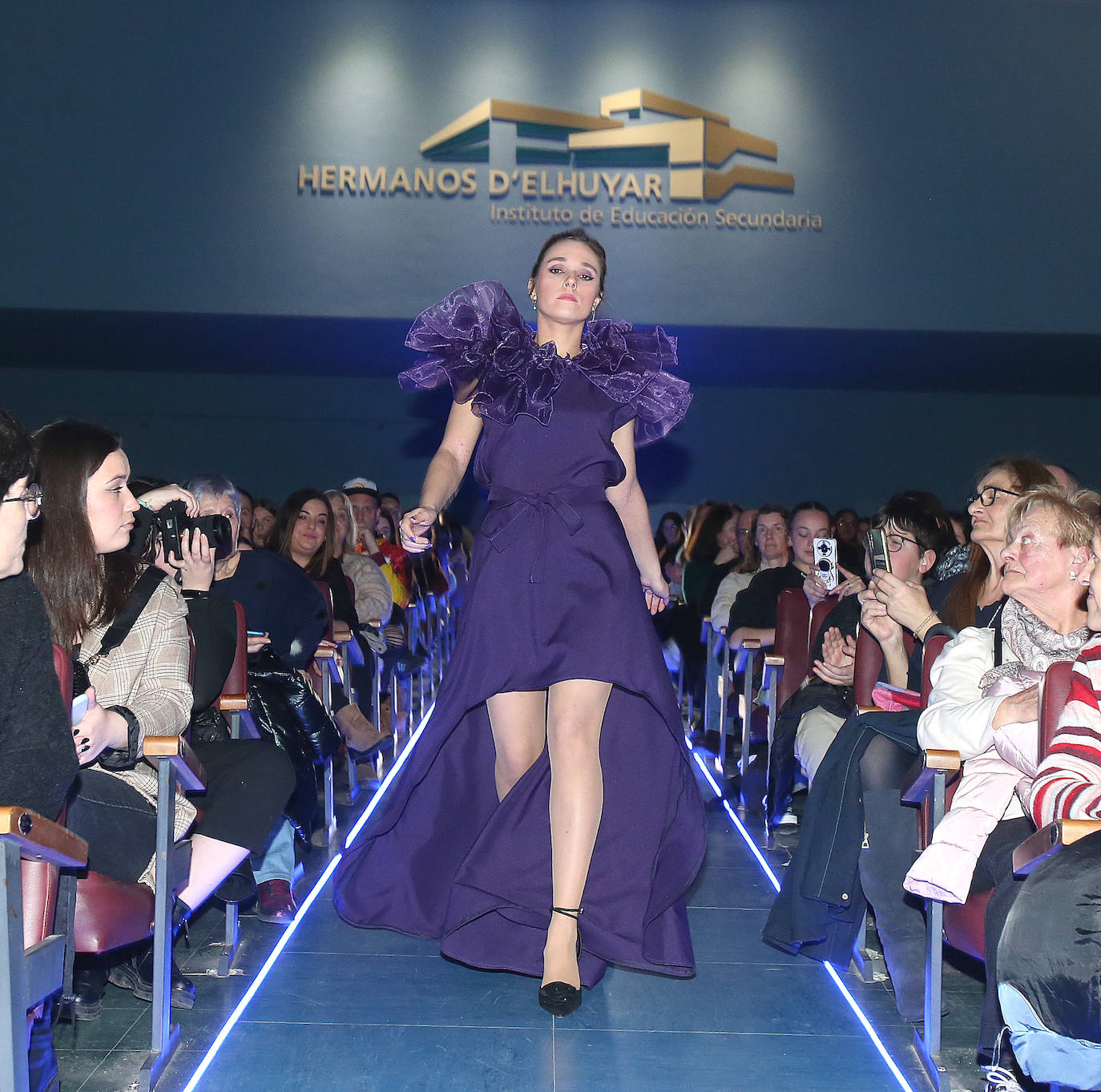 Las creaciones de los futuros modistas de D´Elhuyar, en imágenes