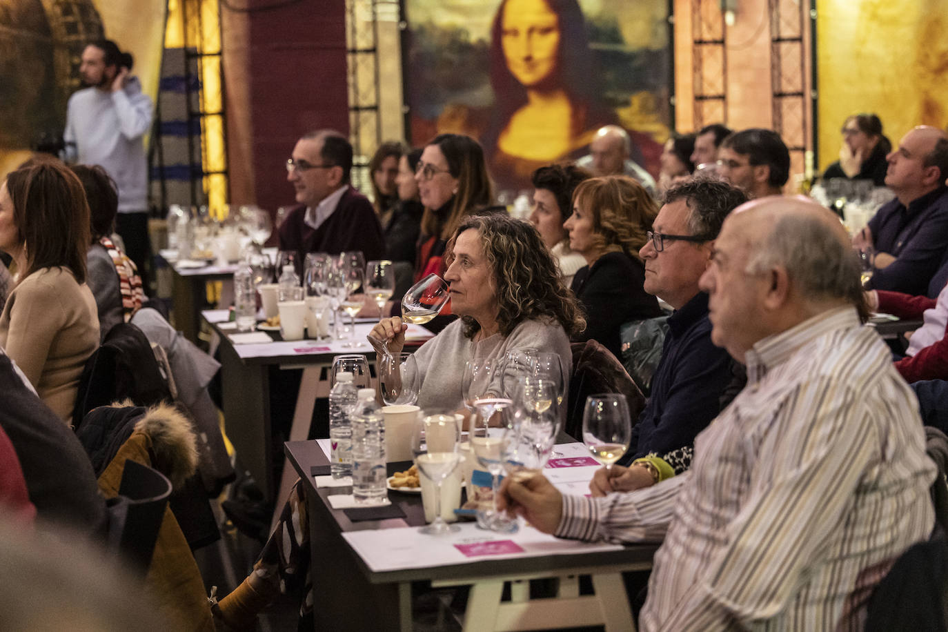 Cata solidaria de Juan Carlos Sancha en beneficio de enfermos de ELA