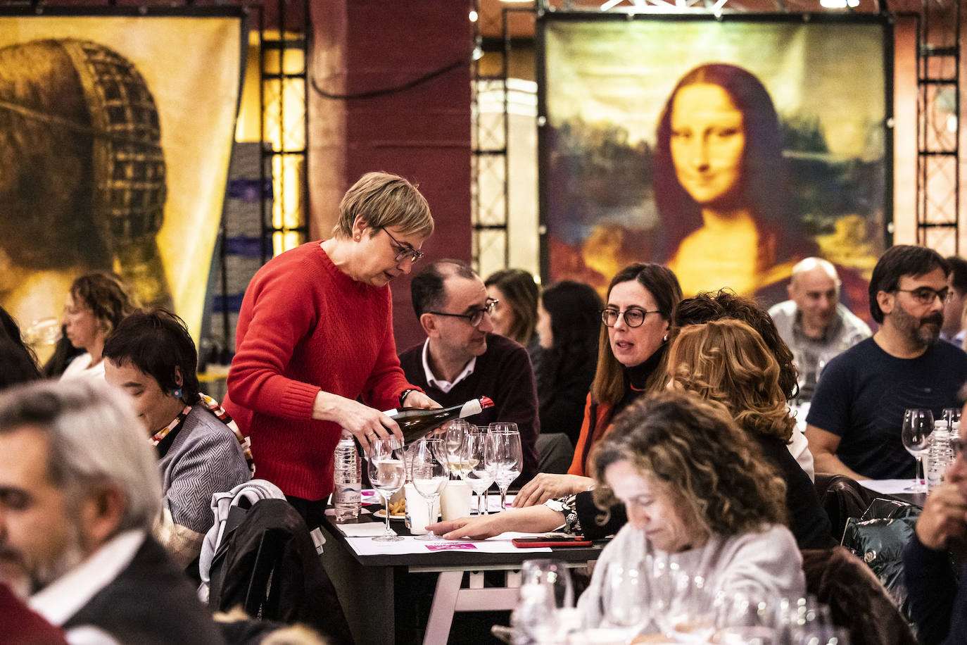 Cata solidaria de Juan Carlos Sancha en beneficio de enfermos de ELA