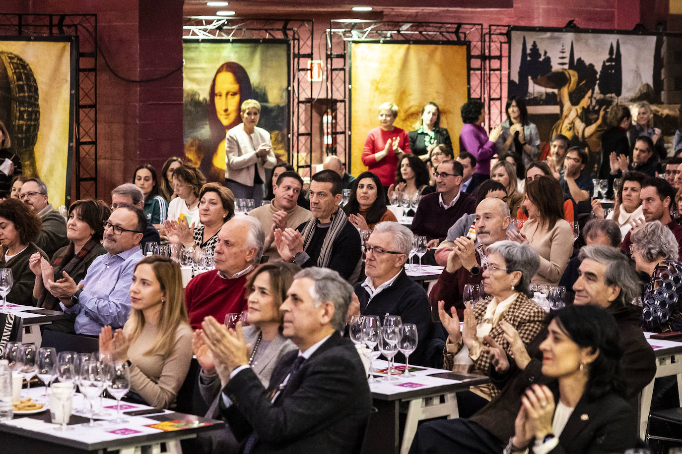 Cata solidaria de Juan Carlos Sancha en beneficio de enfermos de ELA