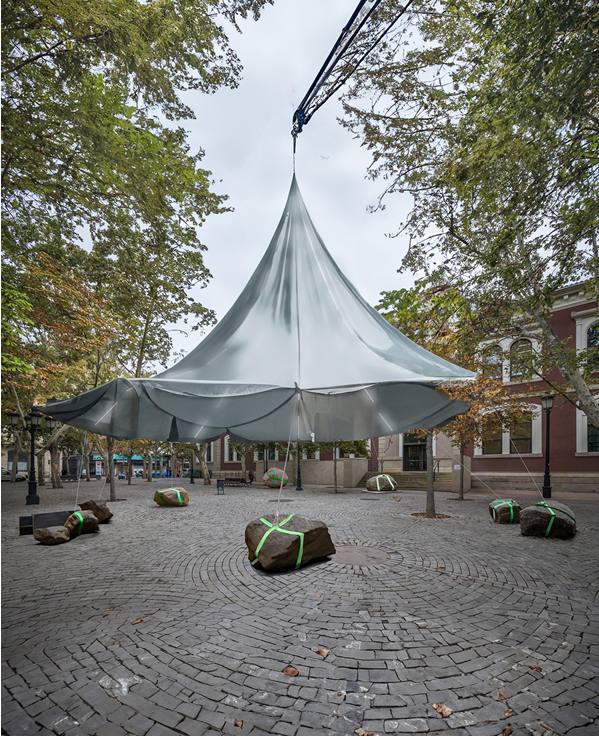 Recreación de la instalación.