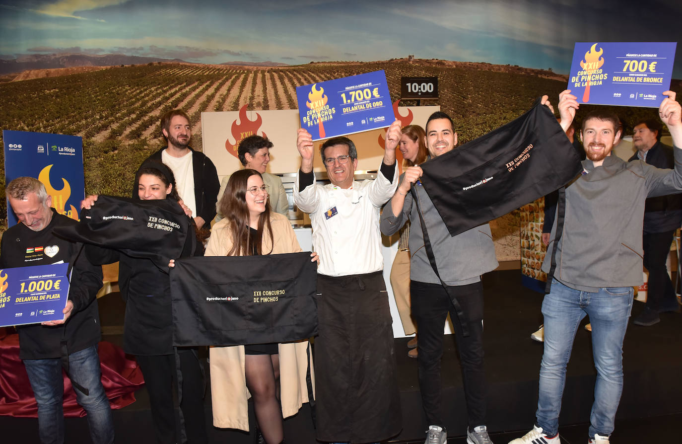 El Concurso de Pinchos de La Rioja ya tiene ganadores