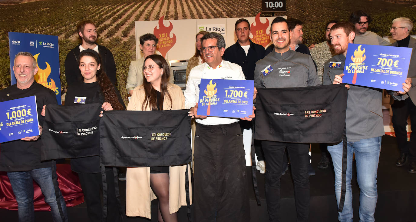 El Concurso de Pinchos de La Rioja ya tiene ganadores