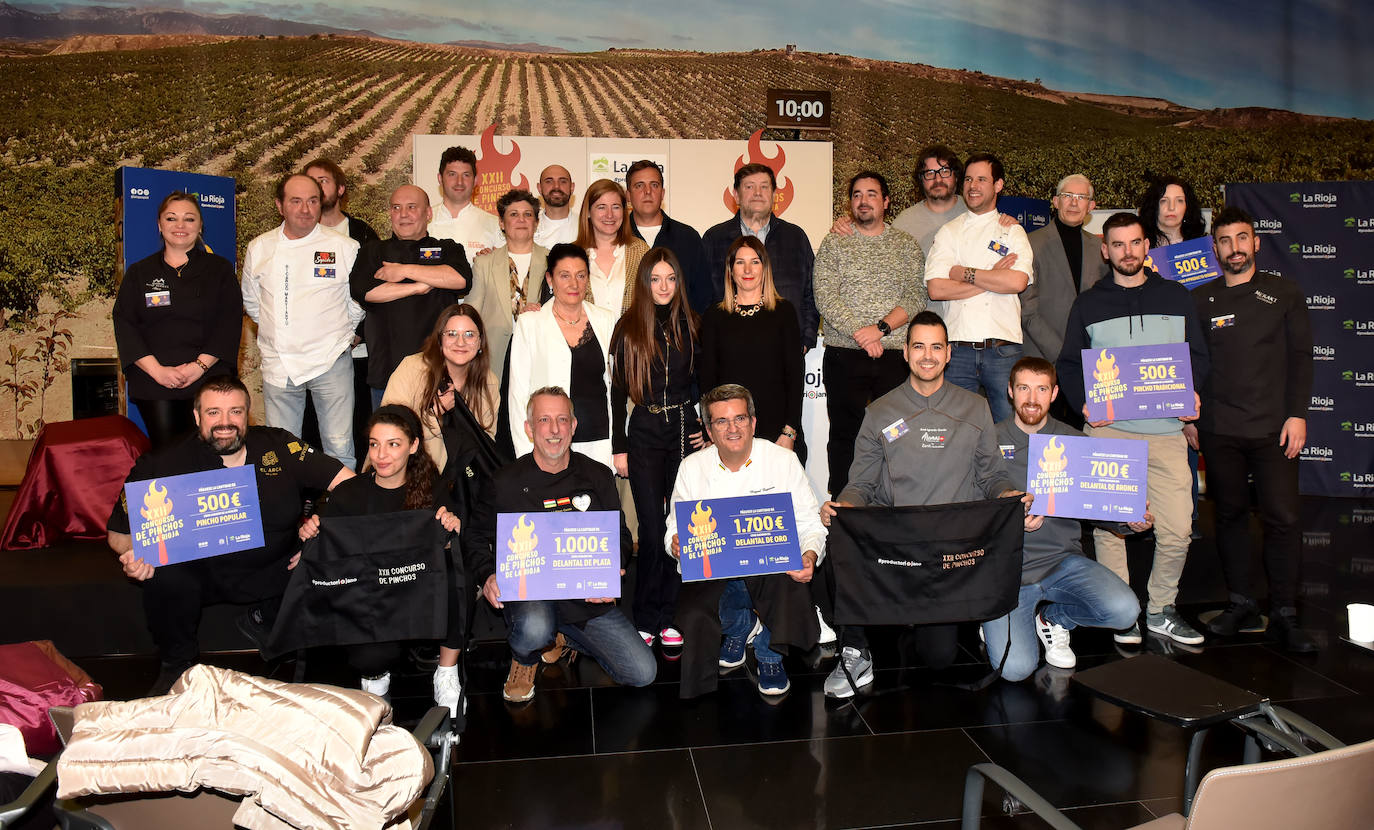 El Concurso de Pinchos de La Rioja ya tiene ganadores