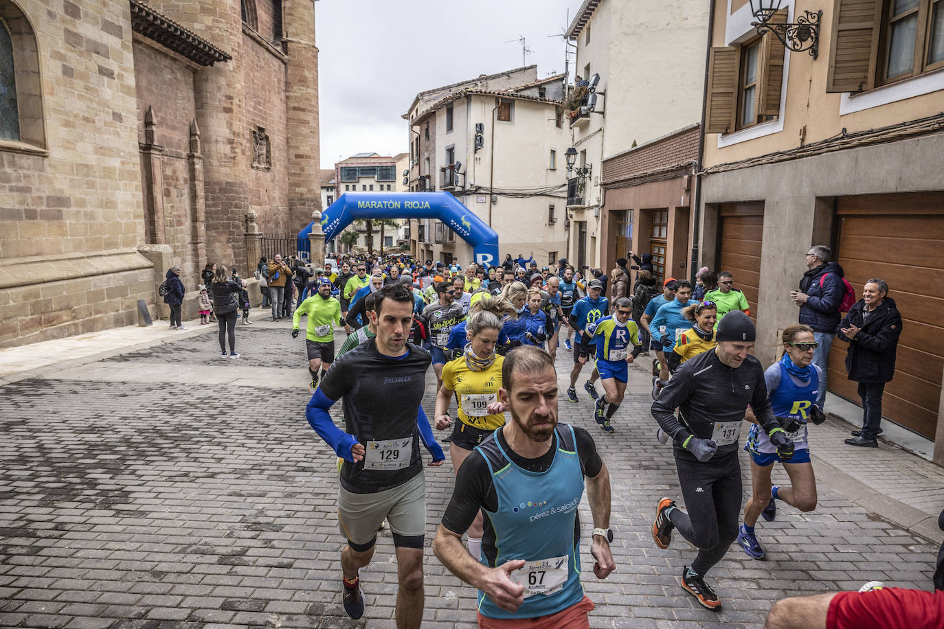 Las imágenes de la Media Maratón del Camino
