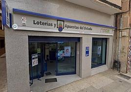 Administración en la que se validó el boleto premiado.