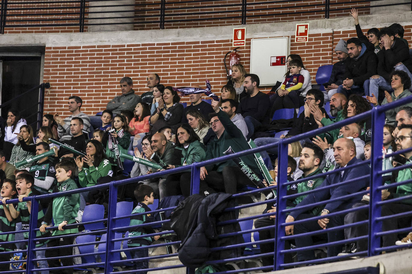 Las imágenes del Ciudad de Logroño-Barcelona