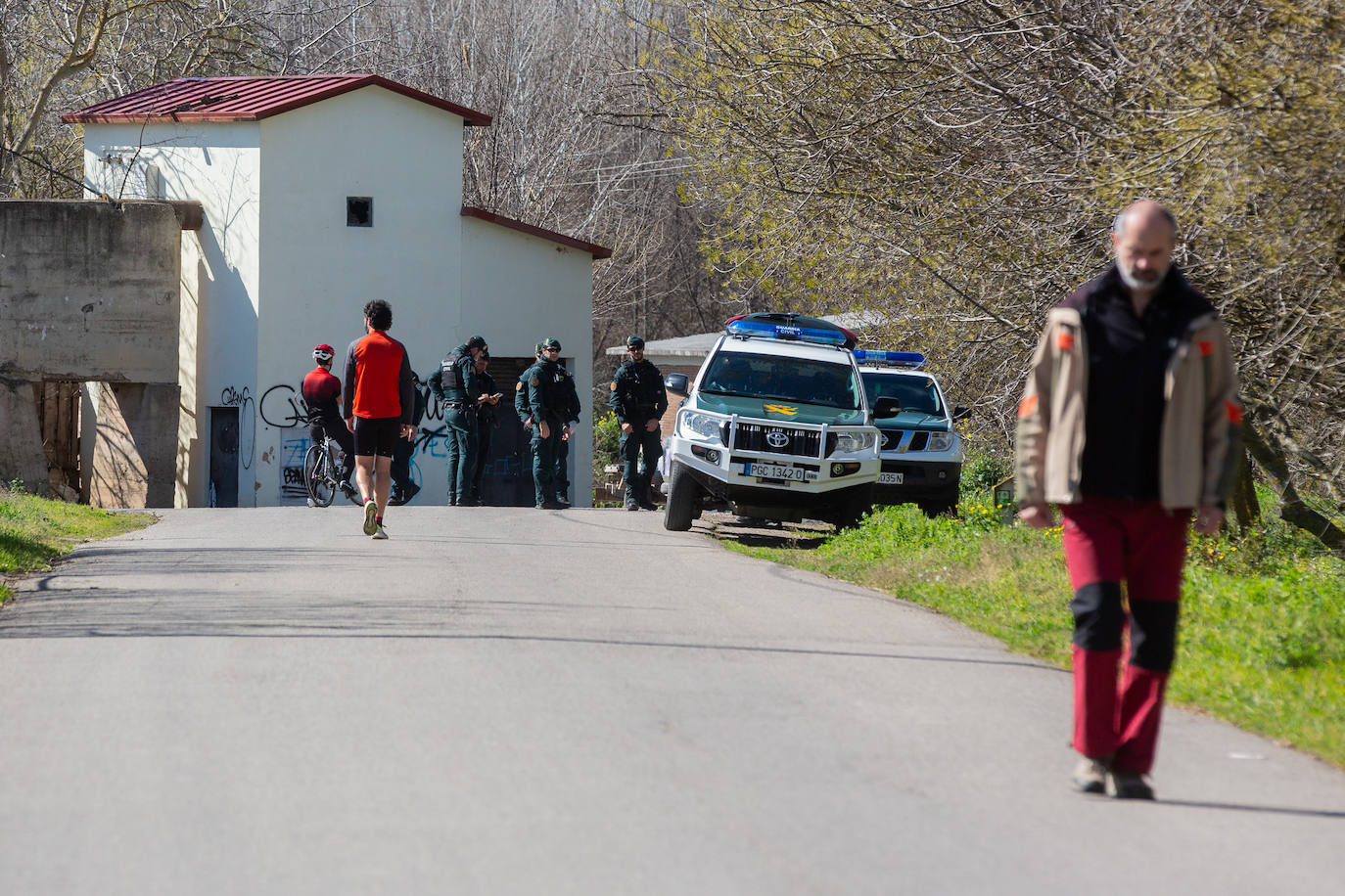 Más de 200 personas ayudan en la búsqueda de Javier Márquez en Logroño