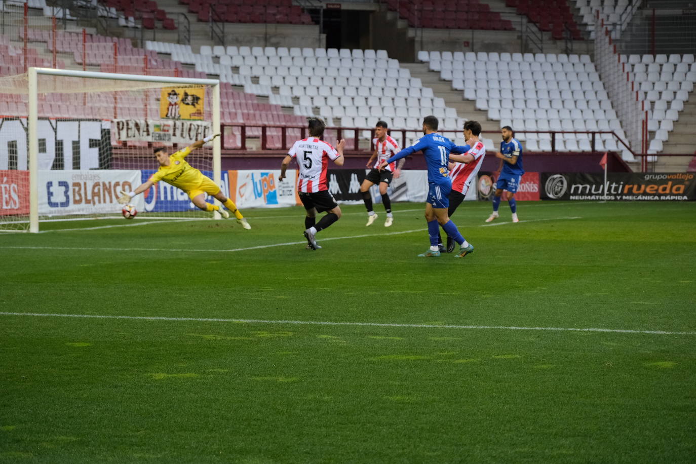 El Teruel supera a la SD Logroñés