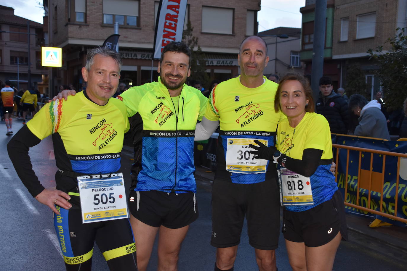 García y Navascués ganan la carrera nocturna de Rincón