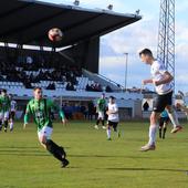 Un cabezazo de Jiménez a centro de Aitor abrió el marcador para los alfareños; después, una asistencia de Jiménez a Navajas sirvió el 2-0.