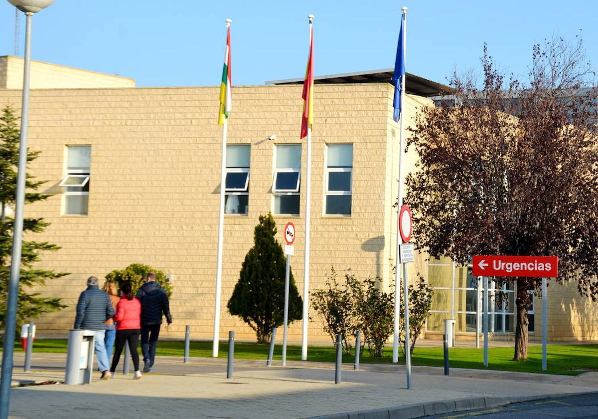 Imagen del hospital de Calahorra.