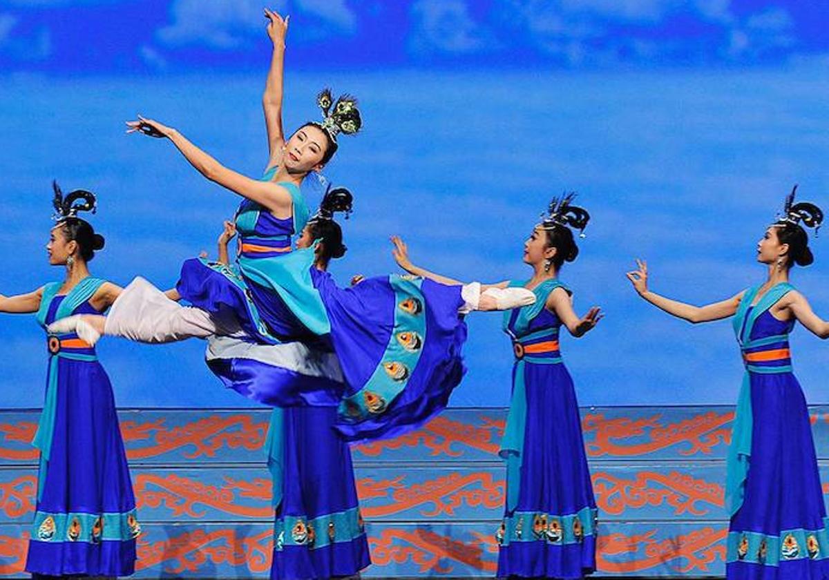 Uno de los números del último espectáculo de la compañía Shen Yun, con sede en Nueva York.