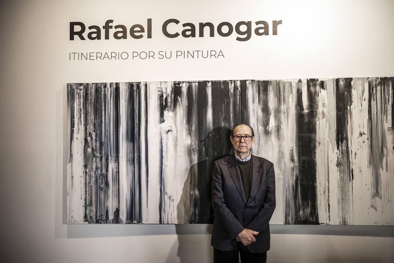 La exposición de Rafael Canogar, en imágenes