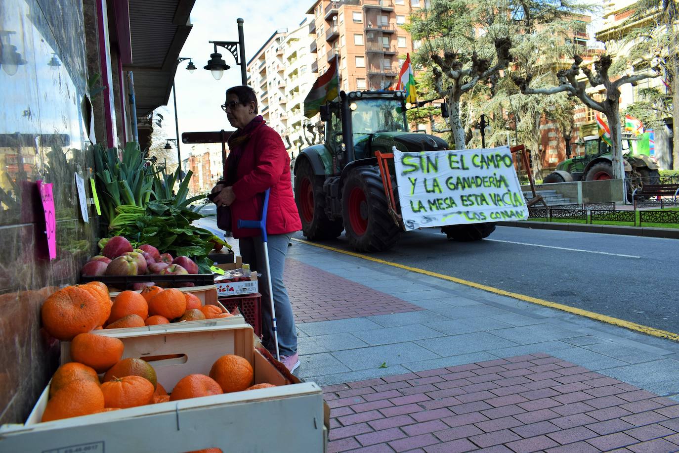 Los tractores vuelven a Logroño