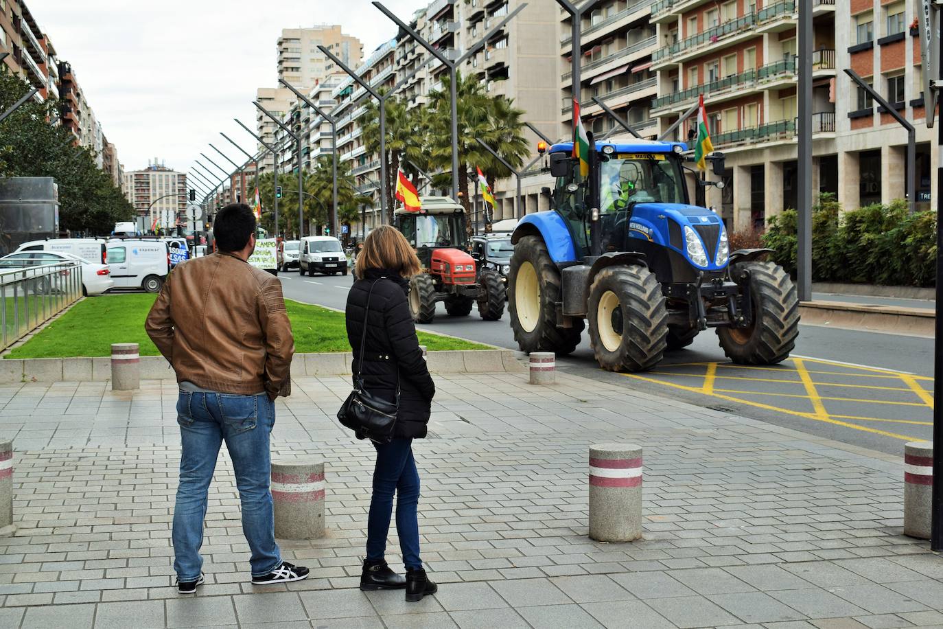 Los tractores vuelven a Logroño