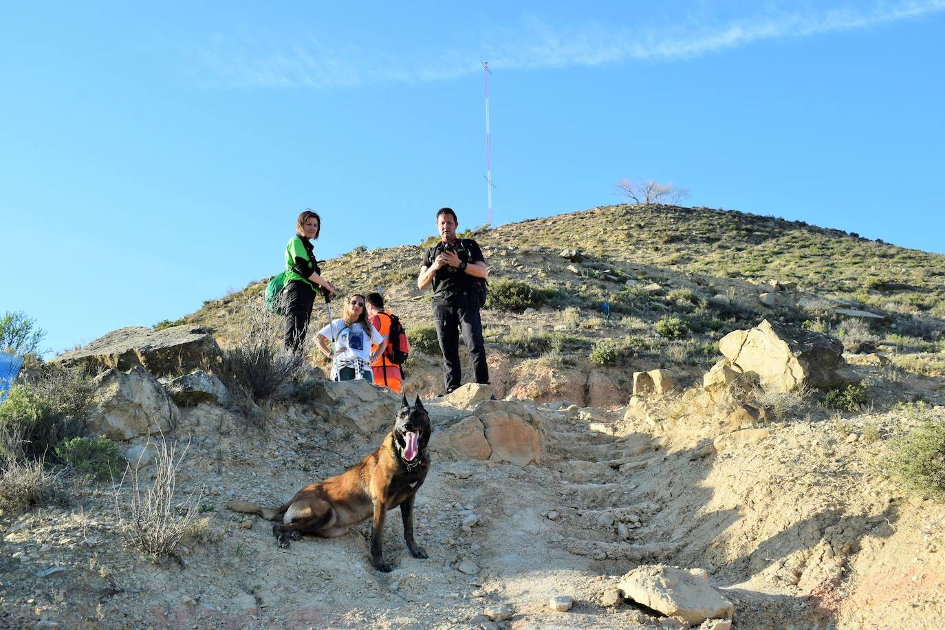 La Unidad Canina de Rescate colabora en la búsqueda de Javier Márquez