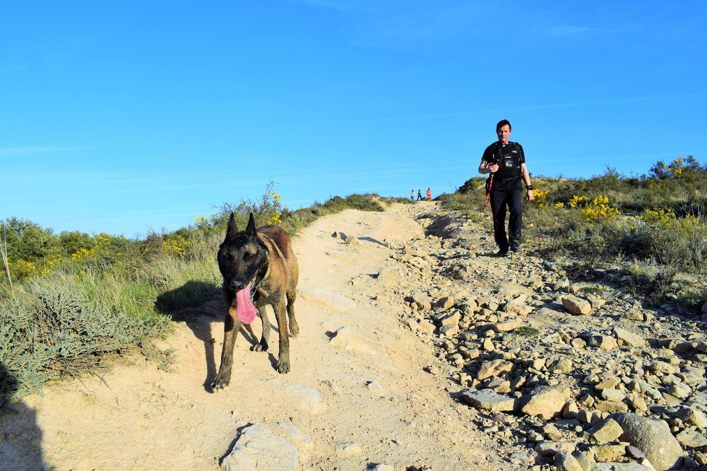 La Unidad Canina de Rescate colabora en la búsqueda de Javier Márquez