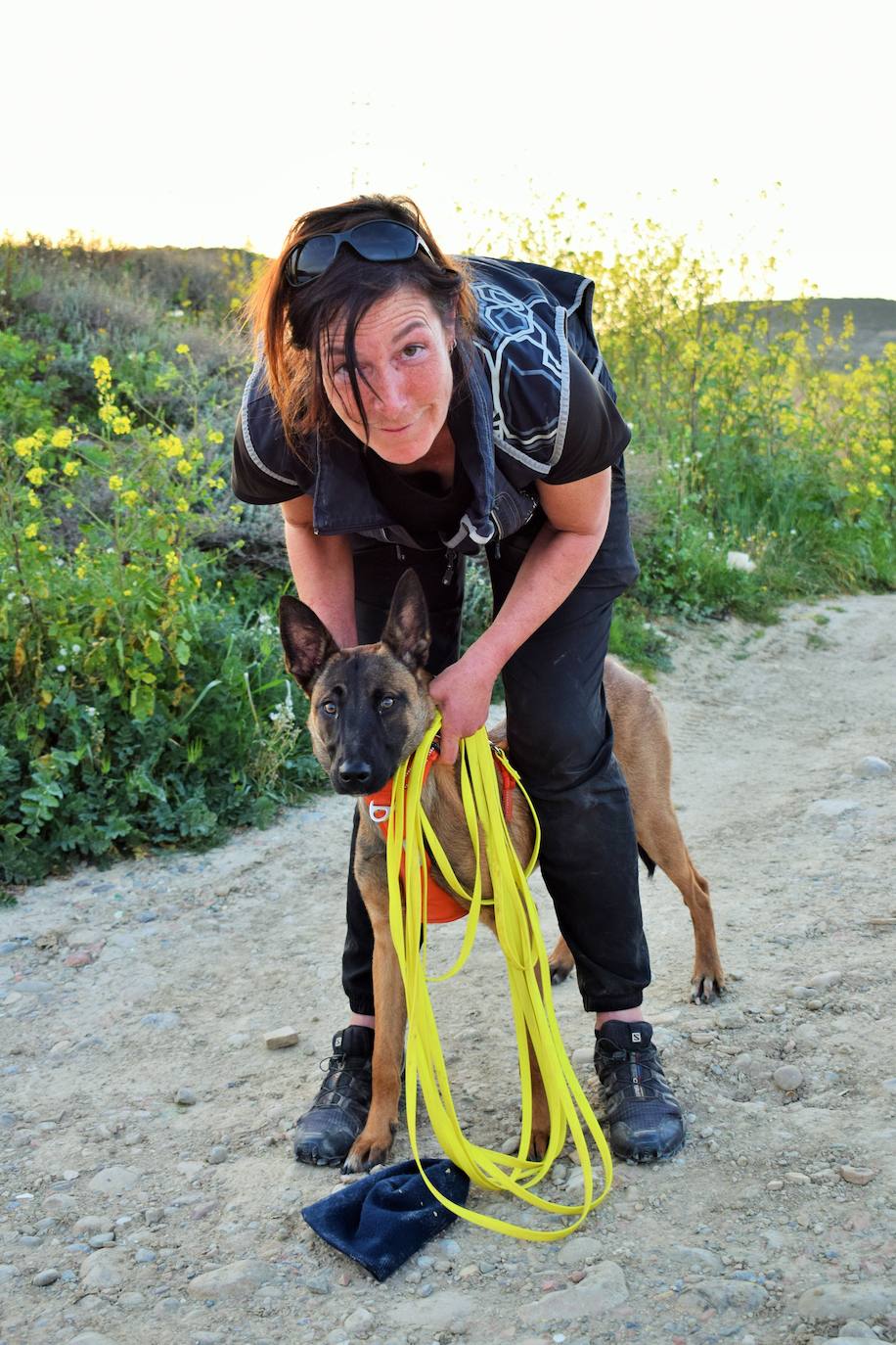 La Unidad Canina de Rescate colabora en la búsqueda de Javier Márquez