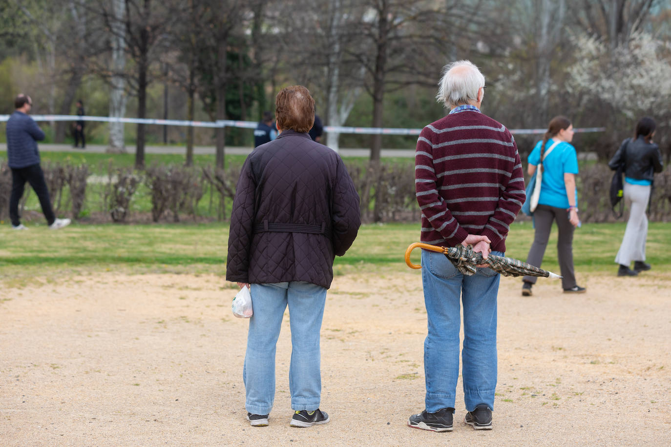 Imágenes de dolor tras la aparición del cuerpo de Javier Márquez