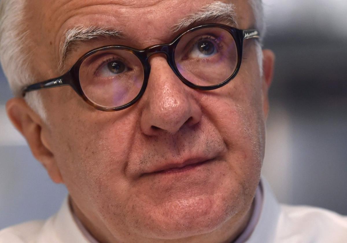 Alain Ducasse, un histórico chef francés en retirada.