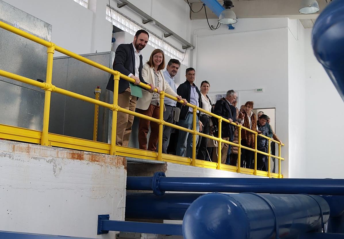 Visita a la potabilizadora de Ezcaray.