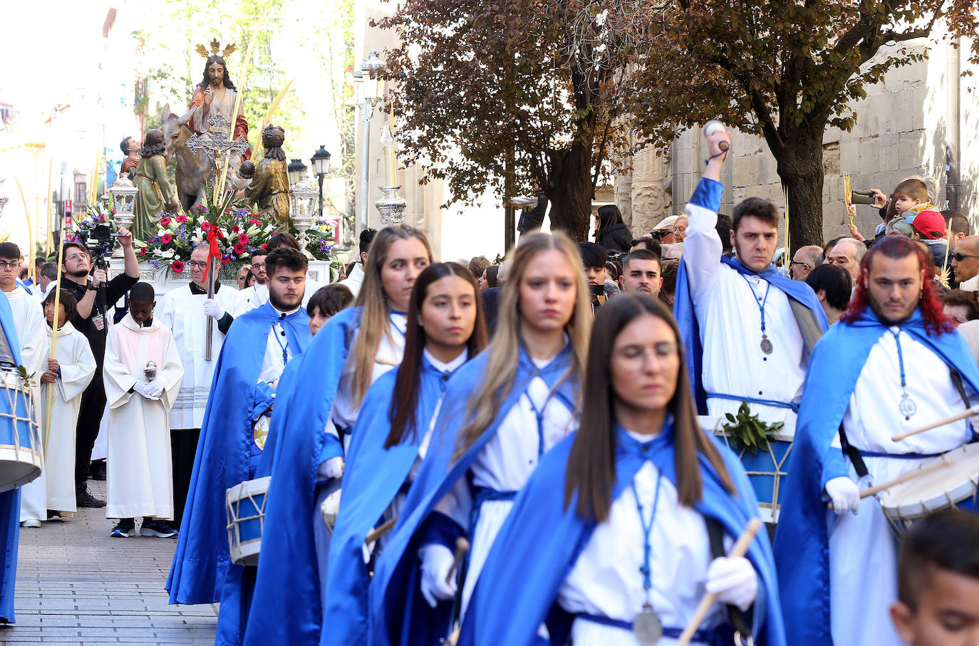 La procesión de &#039;La Borriquita&#039;, en imágenes