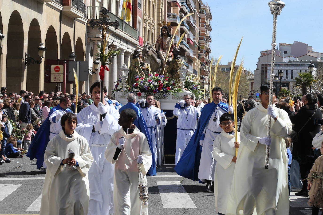 La procesión de &#039;La Borriquita&#039;, en imágenes