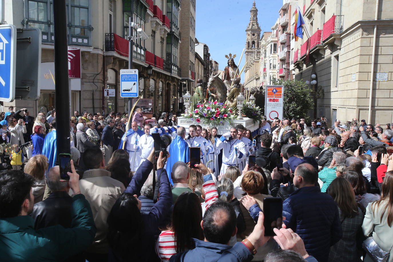 La procesión de &#039;La Borriquita&#039;, en imágenes