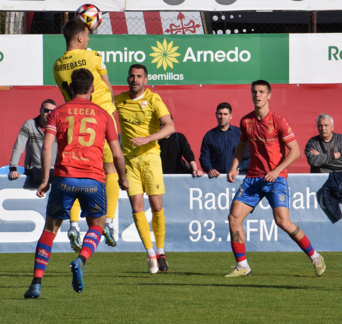 Las imágenes del derbi Calahorra-UDL