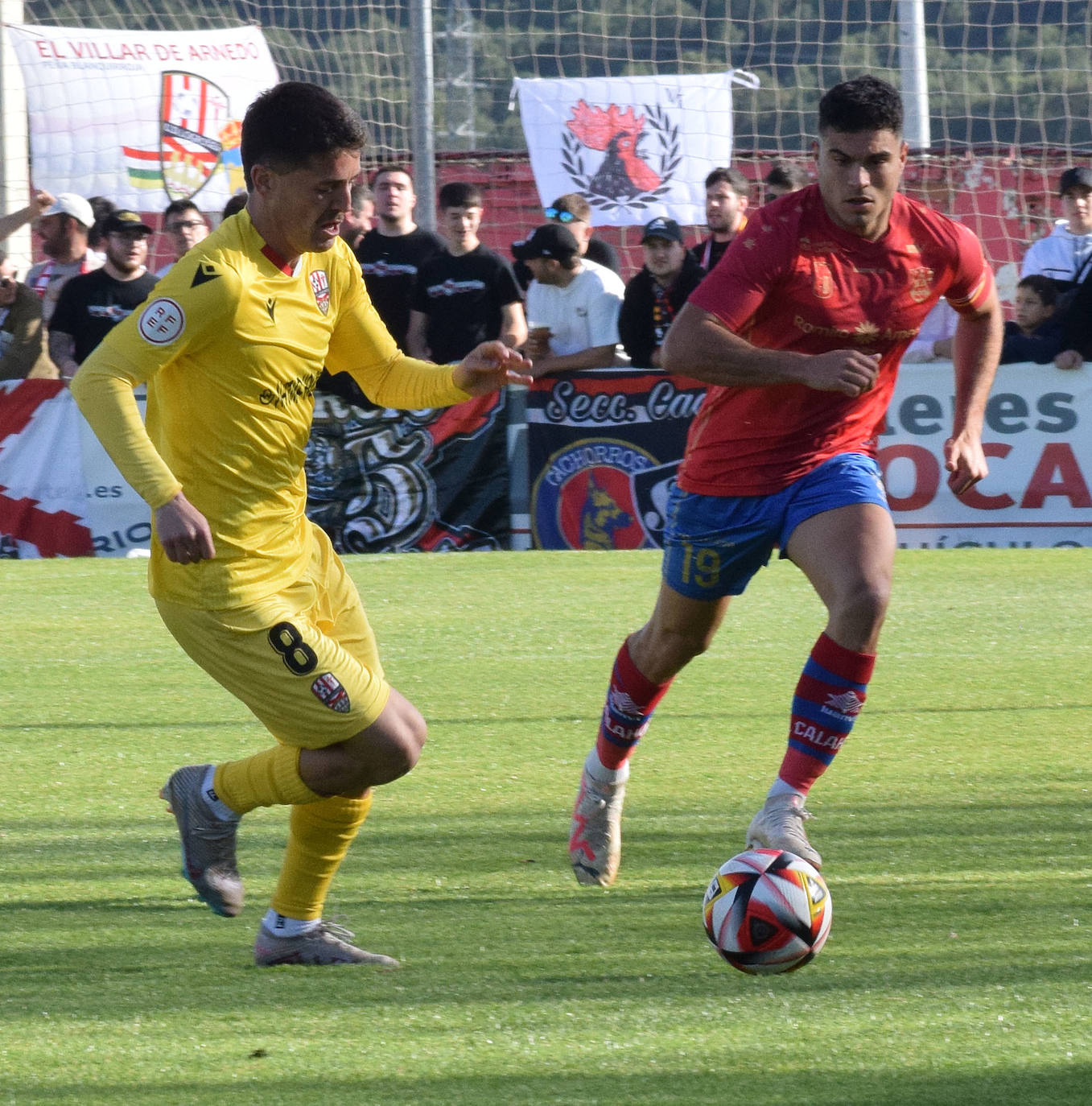 Las imágenes del derbi Calahorra-UDL