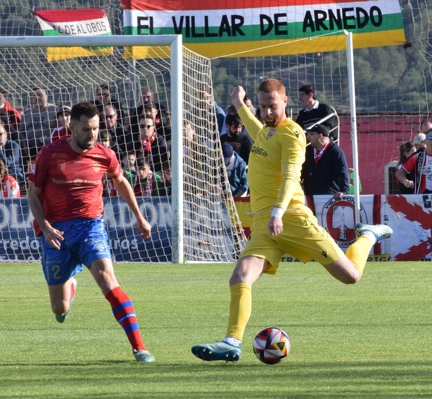 Las imágenes del derbi Calahorra-UDL