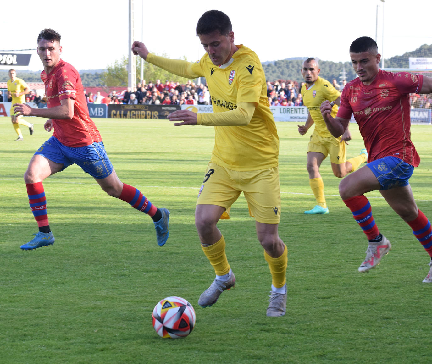 Las imágenes del derbi Calahorra-UDL