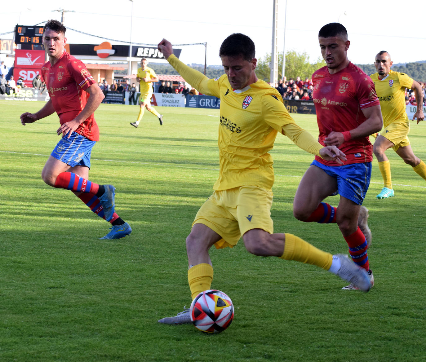 Las imágenes del derbi Calahorra-UDL