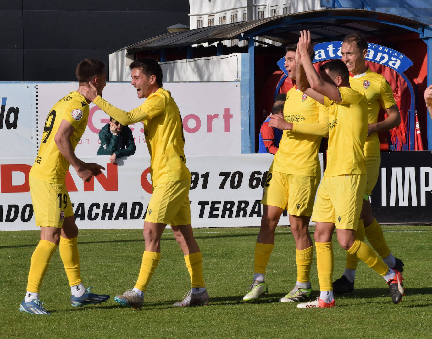 Las imágenes del derbi Calahorra-UDL