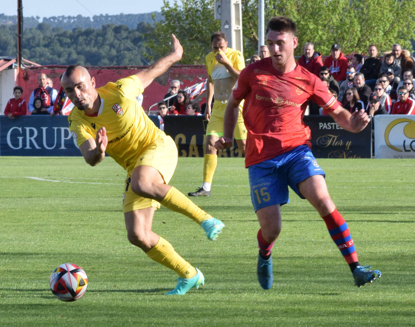 Las imágenes del derbi Calahorra-UDL