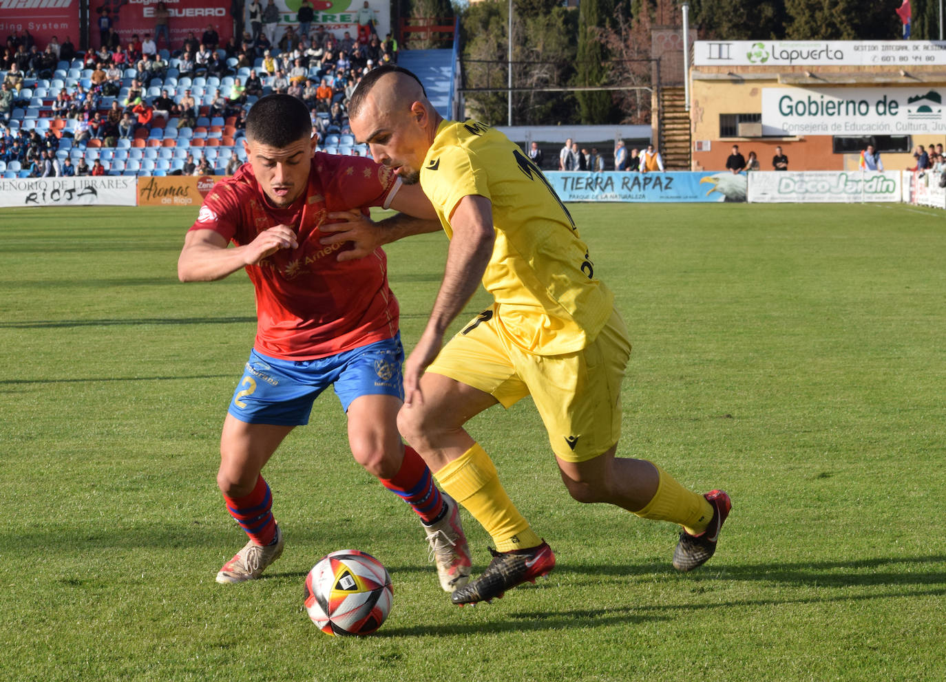 Las imágenes del derbi Calahorra-UDL