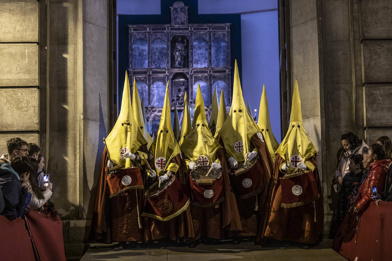 La procesión de La Flagelación, en imágenes