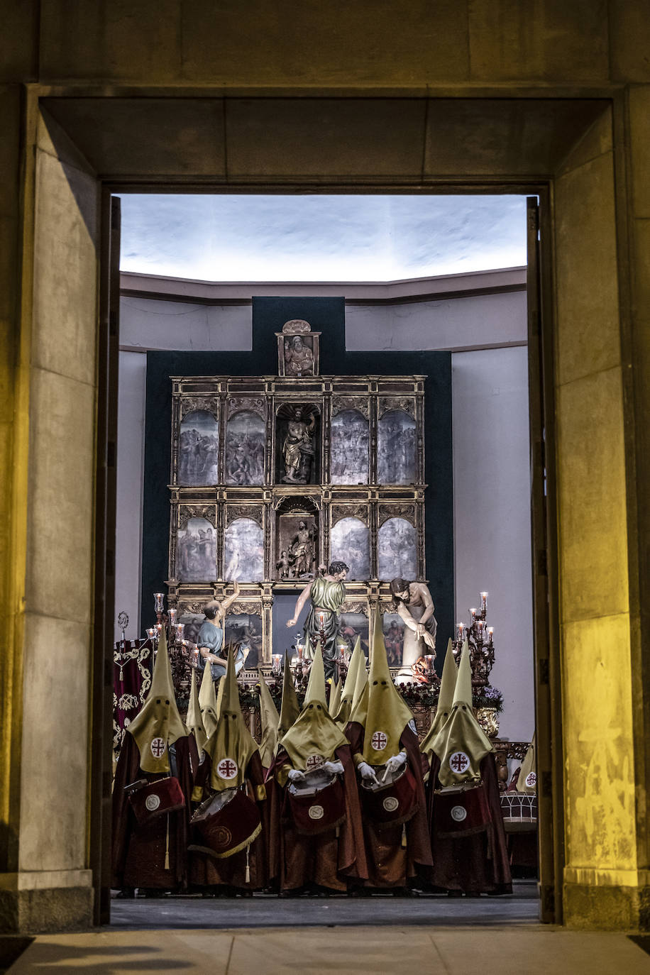 La procesión de La Flagelación, en imágenes