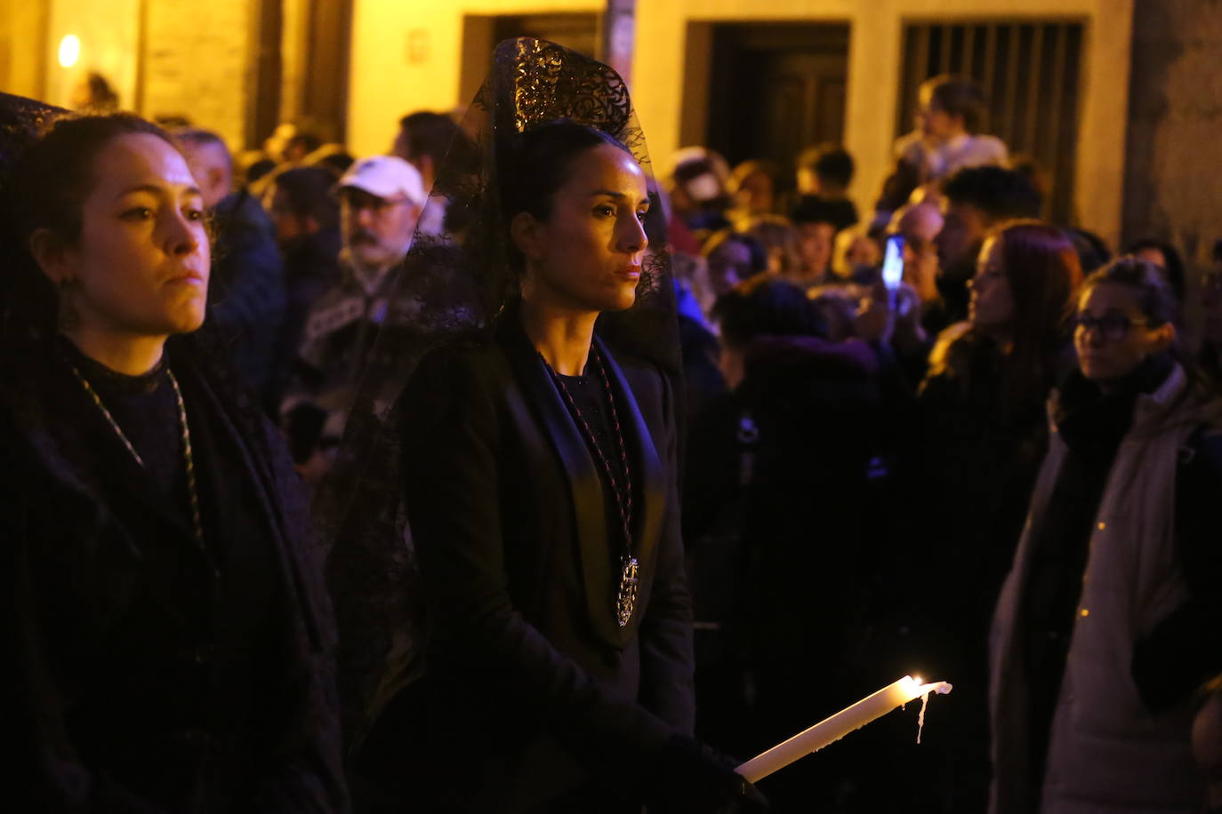 Las imágenes de la procesión del Santo Rosario del Dolor