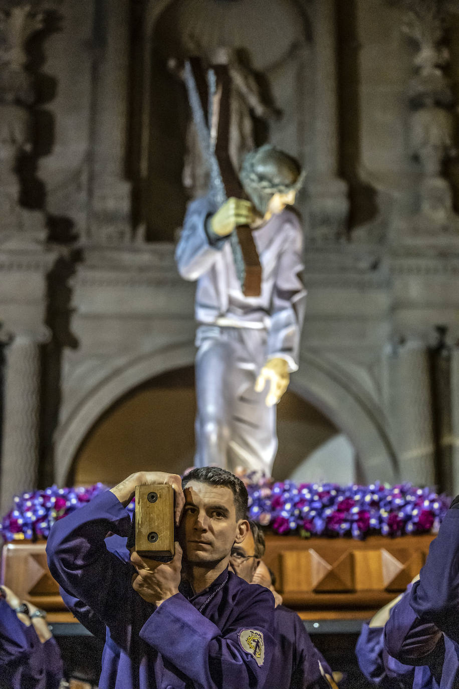 El paso del Nazareno por Logroño