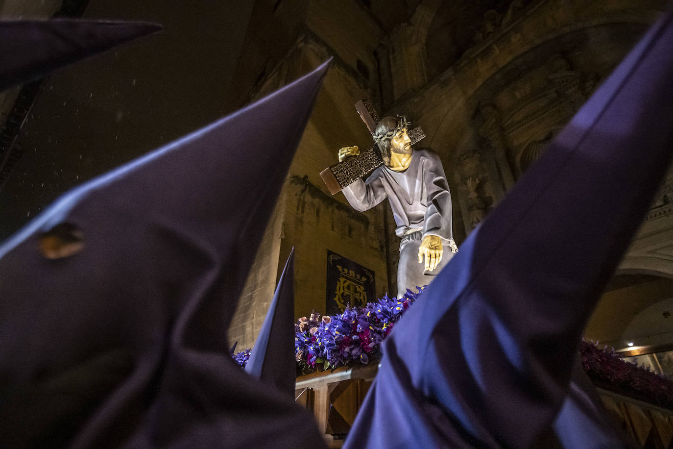 El paso del Nazareno por Logroño