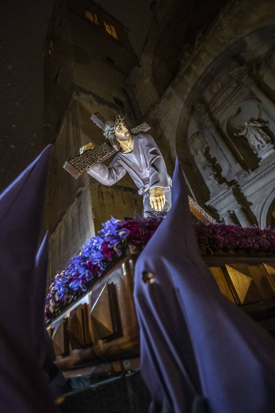 El paso del Nazareno por Logroño