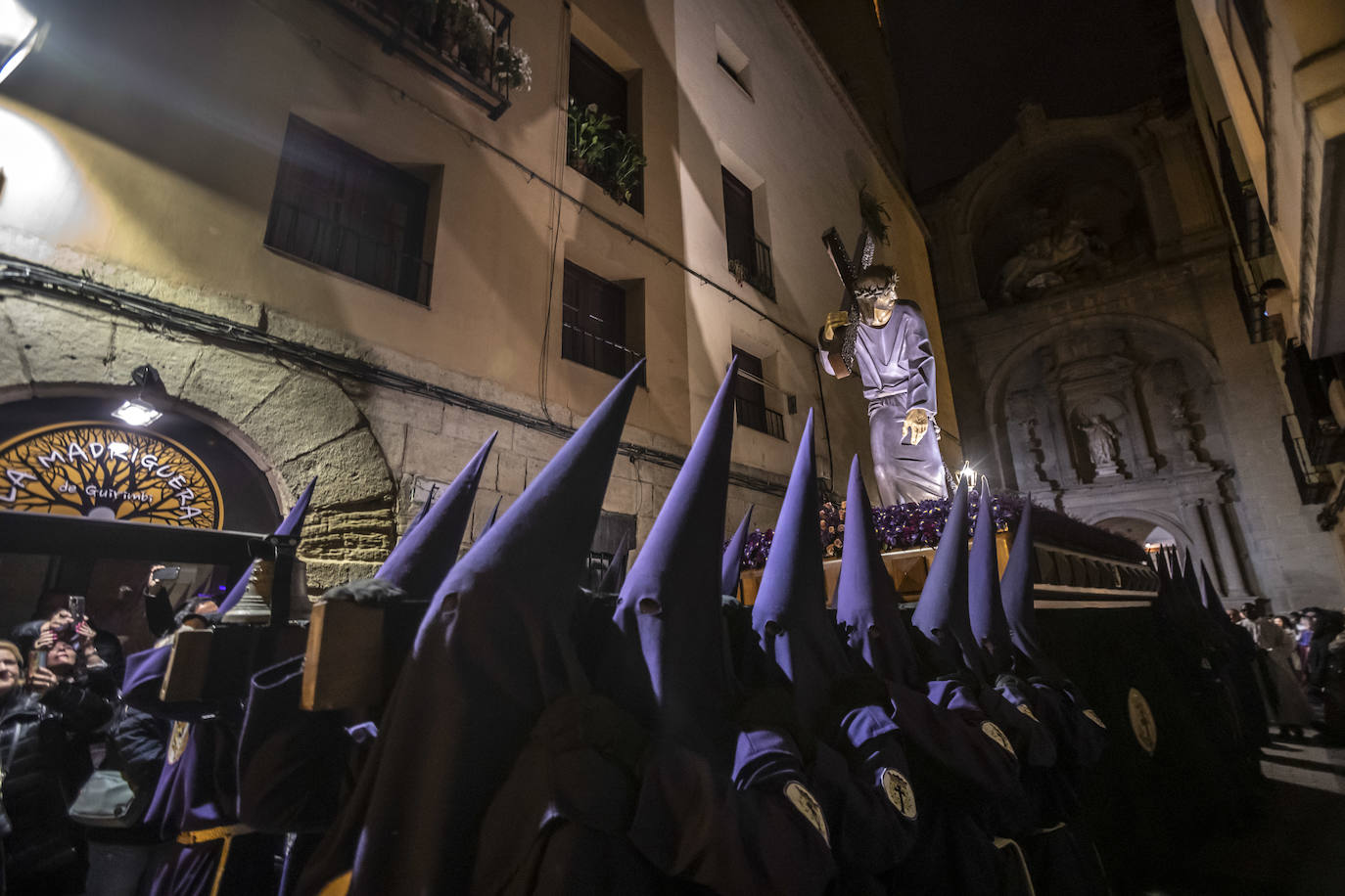 El paso del Nazareno por Logroño