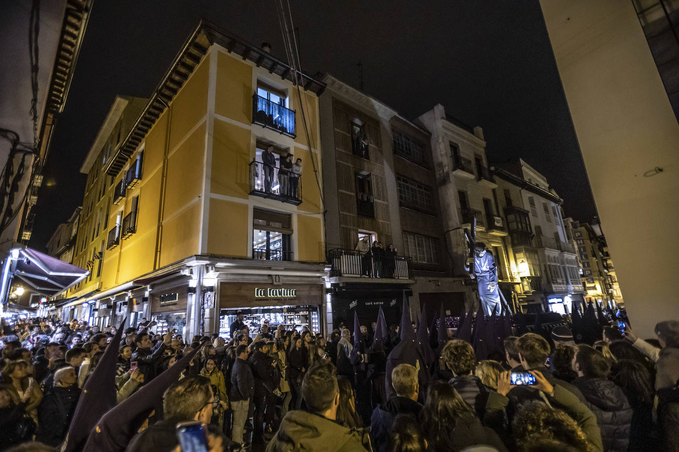 El paso del Nazareno por Logroño