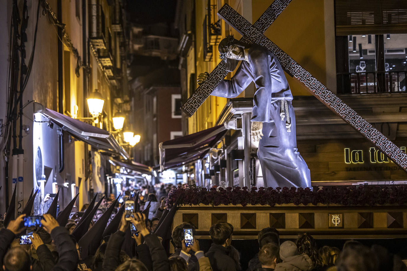 El paso del Nazareno por Logroño